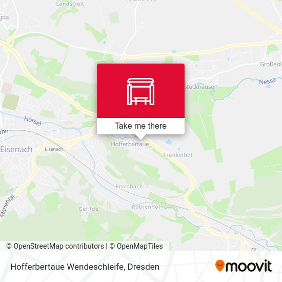 Карта Hofferbertaue Wendeschleife