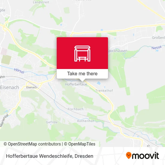 Карта Hofferbertaue Wendeschleife
