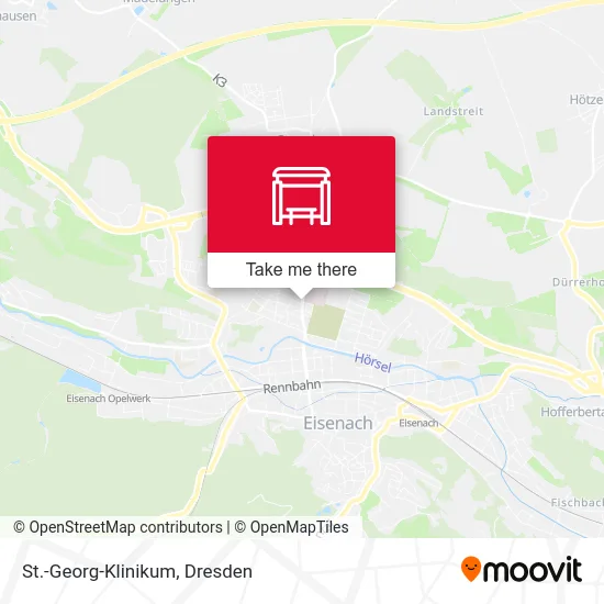 Карта St.-Georg-Klinikum
