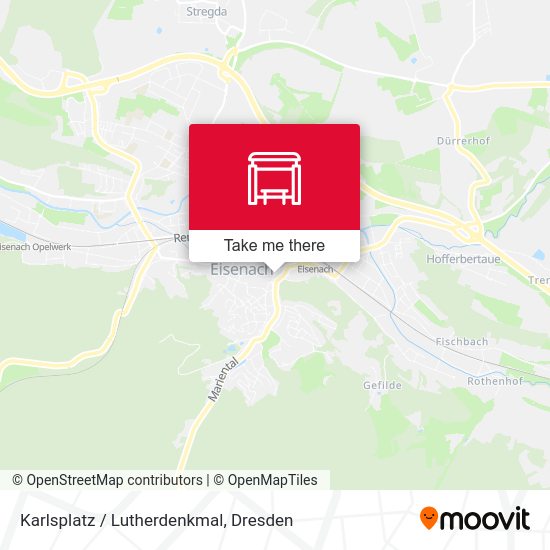 Карта Karlsplatz / Lutherdenkmal