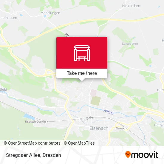 Карта Stregdaer Allee