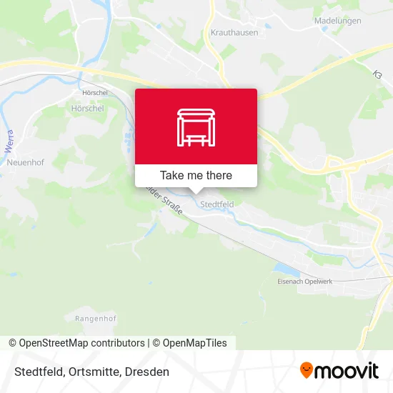 Карта Stedtfeld, Ortsmitte