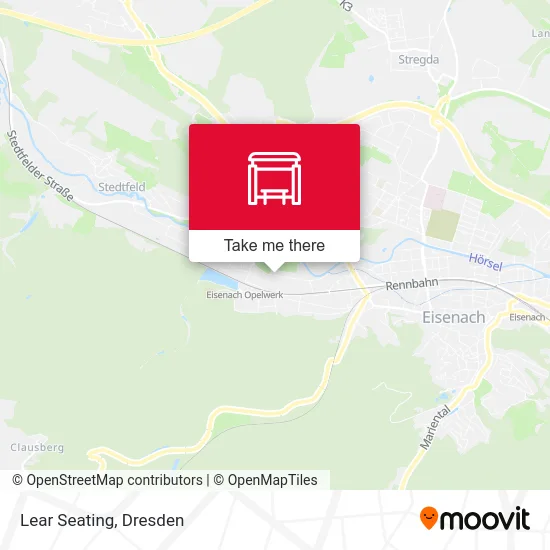 Lear Seating map