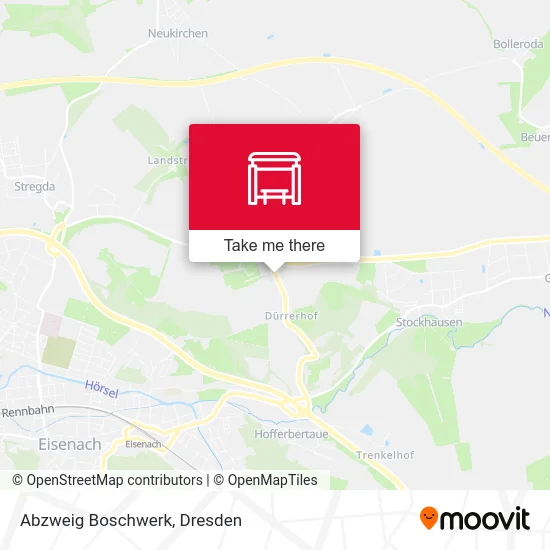 Карта Abzweig Boschwerk