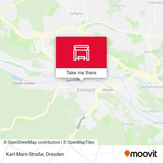Карта Karl-Marx-Straße