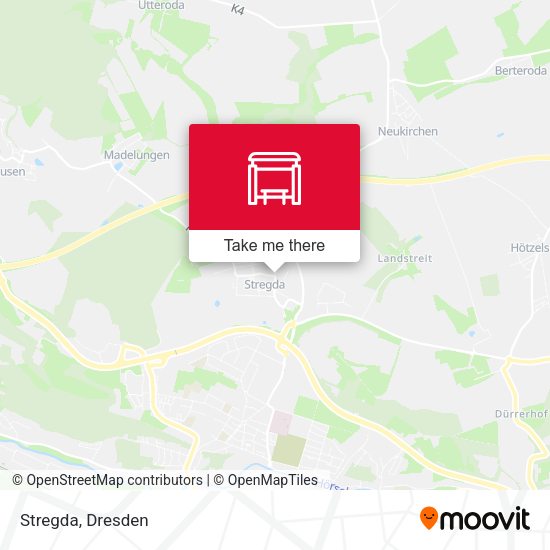 Карта Stregda
