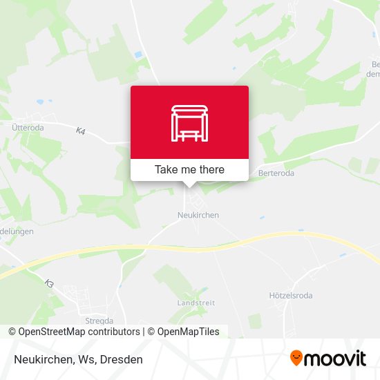 Карта Neukirchen, Ws