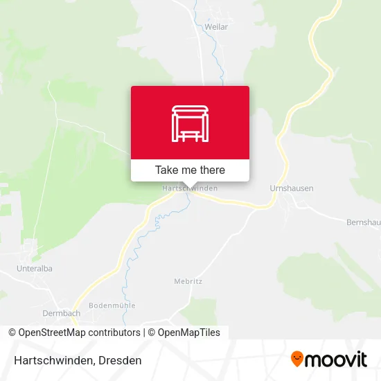 Карта Hartschwinden