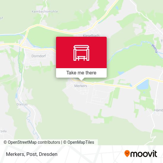 Карта Merkers, Post