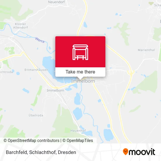 Карта Barchfeld, Schlachthof