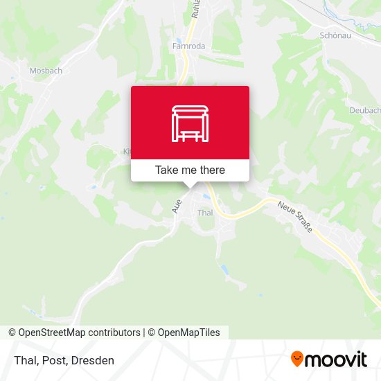 Карта Thal, Post
