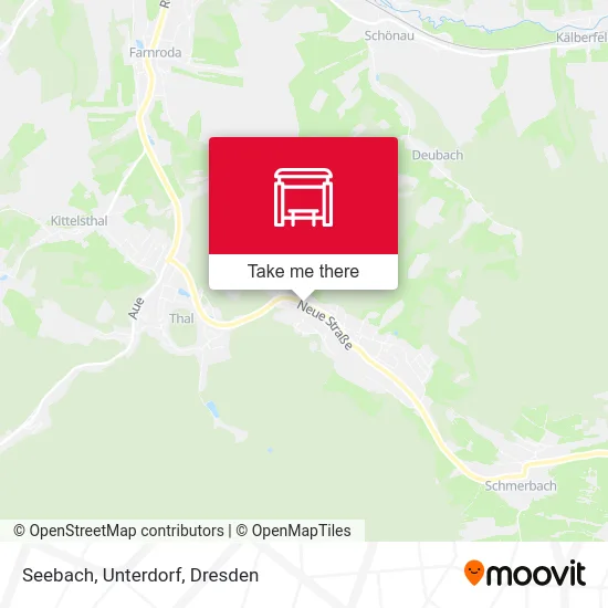 Карта Seebach, Unterdorf
