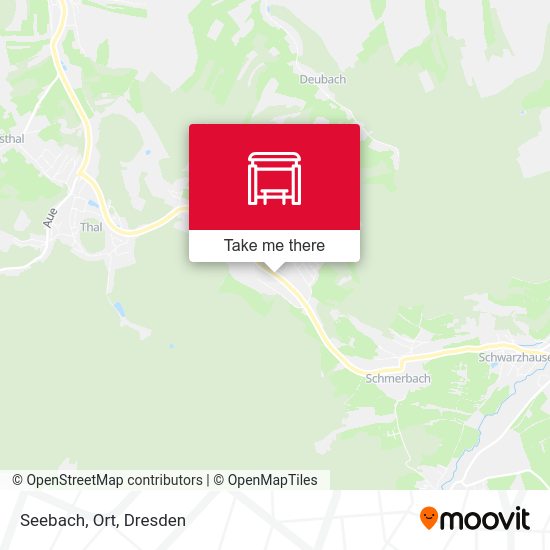 Карта Seebach, Ort