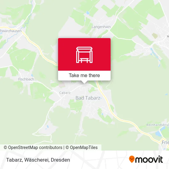 Карта Tabarz, Wäscherei