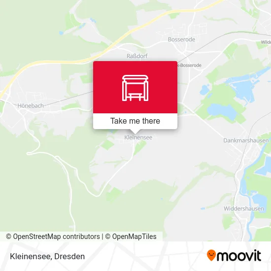 Карта Kleinensee