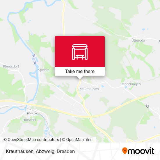 Карта Krauthausen, Abzweig