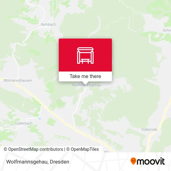 Карта Wolfmannsgehau