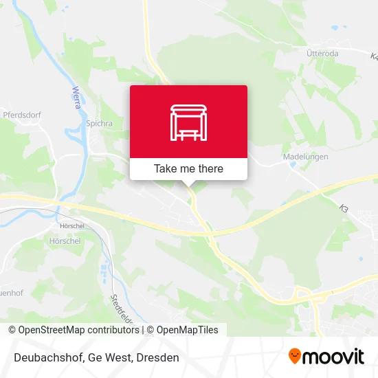 Карта Deubachshof, Ge West