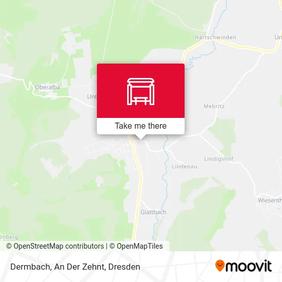 Карта Dermbach, An Der Zehnt