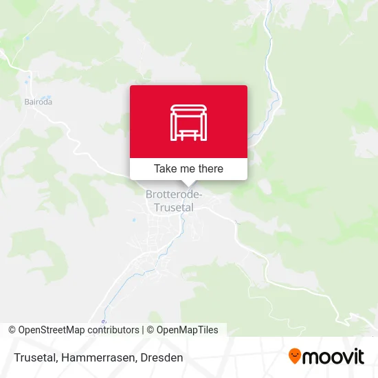 Карта Trusetal, Hammerrasen