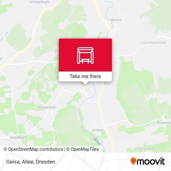 Карта Geisa, Allee