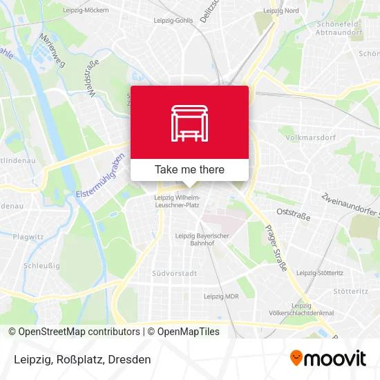 Карта Leipzig, Roßplatz