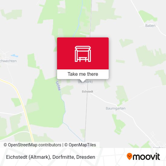 Карта Eichstedt (Altmark), Dorfmitte