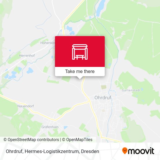 Карта Ohrdruf, Hermes-Logistikzentrum