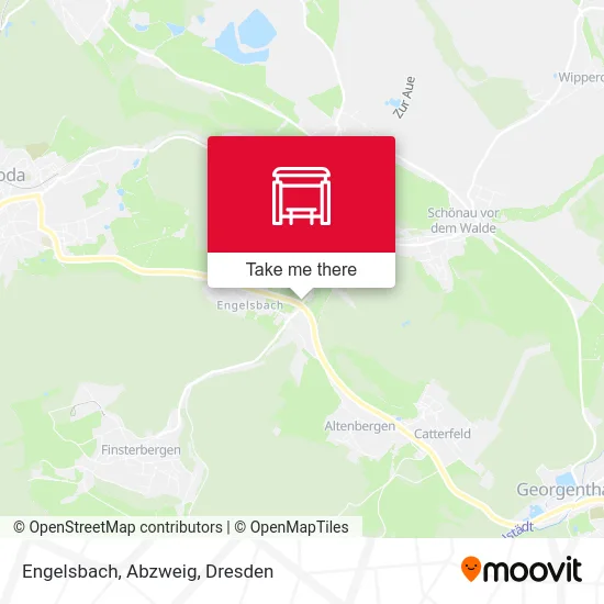 Карта Engelsbach, Abzweig