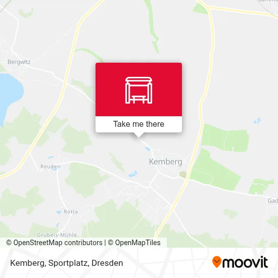 Kemberg, Sportplatz map
