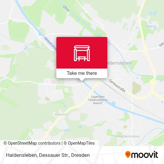 Карта Haldensleben, Dessauer Str.