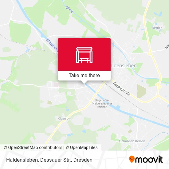 Карта Haldensleben, Dessauer Str.