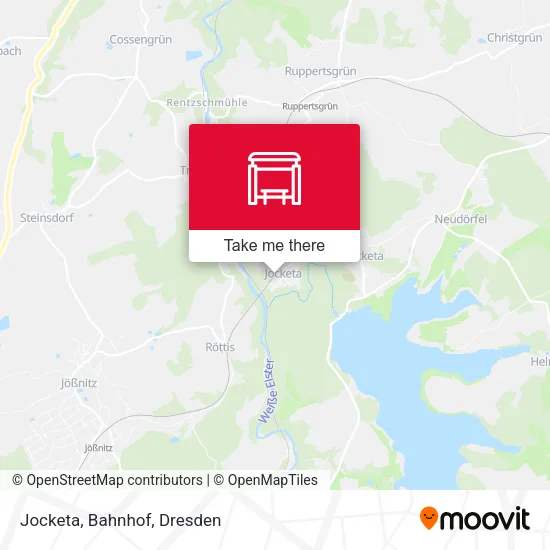 Карта Jocketa, Bahnhof