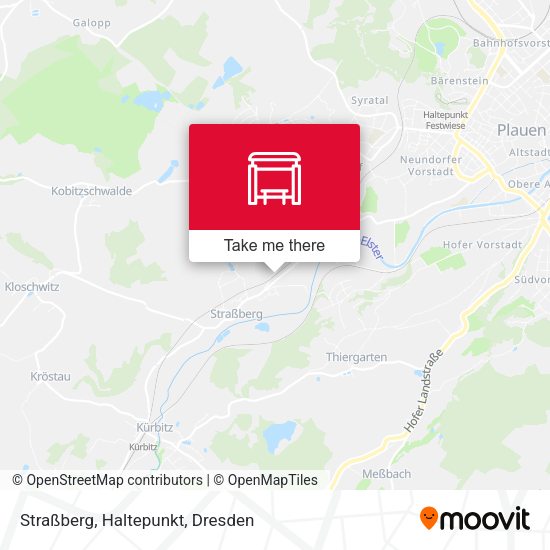 Карта Straßberg, Haltepunkt