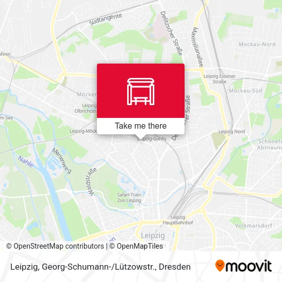 Карта Leipzig, Georg-Schumann- / Lützowstr.