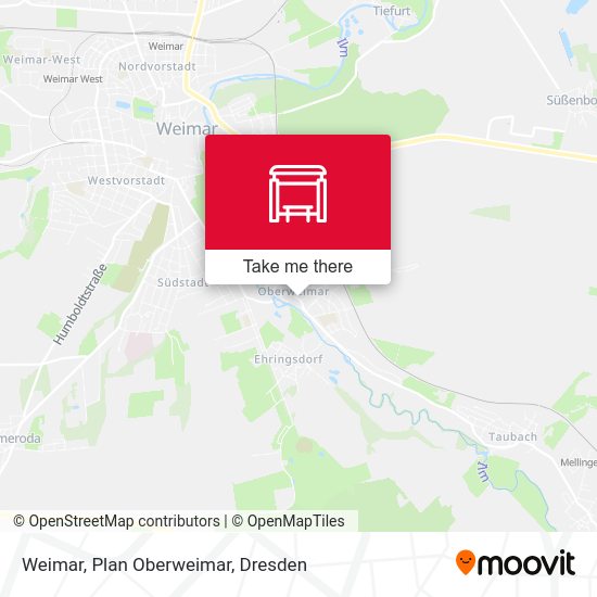 Карта Weimar, Plan Oberweimar