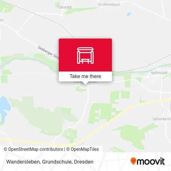 Карта Wandersleben, Grundschule