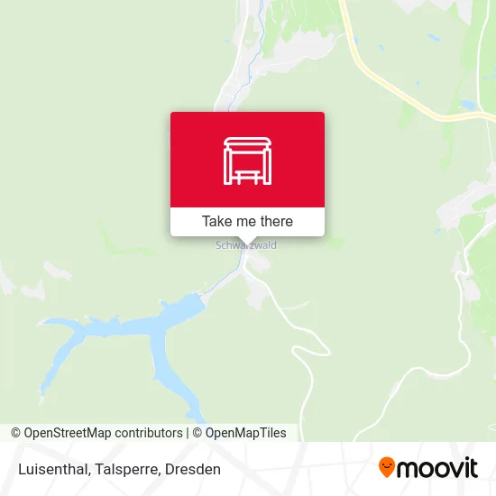 Карта Luisenthal, Talsperre