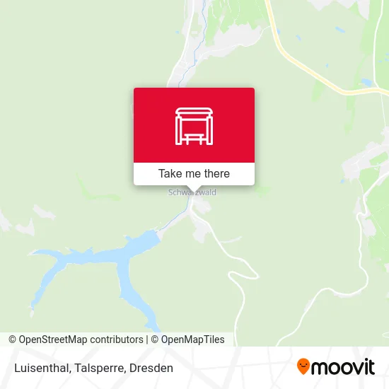 Карта Luisenthal, Talsperre