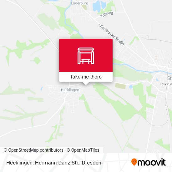 Карта Hecklingen, Hermann-Danz-Str.