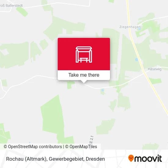 Rochau (Altmark), Gewerbegebiet map