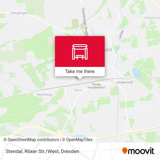 Карта Stendal, Röxer Str./West