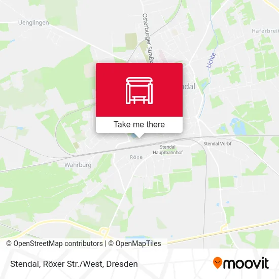 Карта Stendal, Röxer Str./West