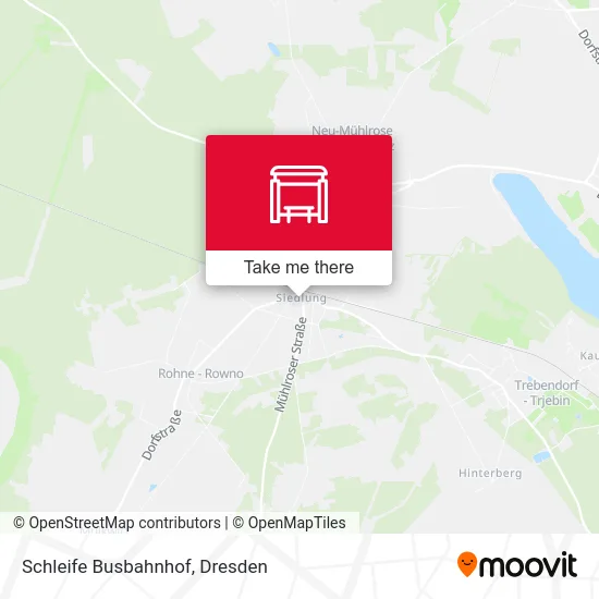 Карта Schleife Busbahnhof