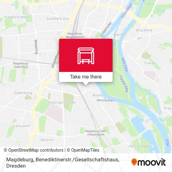 Карта Magdeburg, Benediktinerstr. / Gesellschaftshaus
