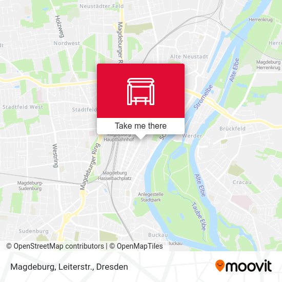Карта Magdeburg, Leiterstr.