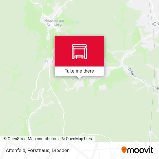 Карта Altenfeld, Forsthaus