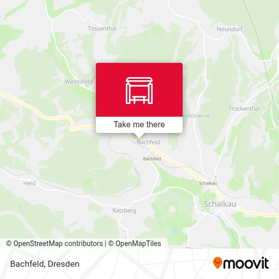 Bachfeld map