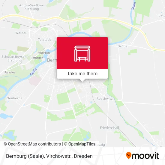 Карта Bernburg (Saale), Virchowstr.
