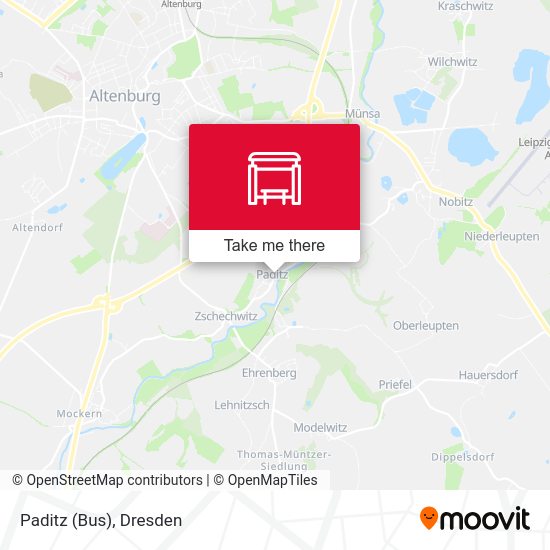 Карта Paditz (Bus)